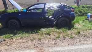 Samochód po wypadku
