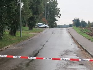 zamknięta ul. Przemysłowa w Górowie Iławeckim