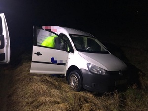 odzyskany VW Caddy