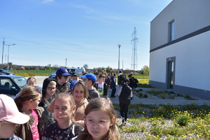 wizyta dzieci w KPP w Bartoszycach