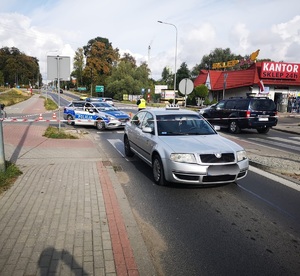 miejsce potrącenia pieszej na przejściu dla pieszych