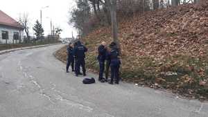 Policjanci w trakcie ćwiczeń sztabowych