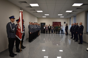 Uroczysta zbiórka z okazji zmiany na stanowisku Komendanta Powiatowego Policji w Bartoszycach