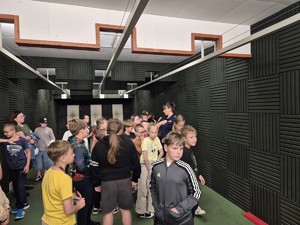 policjanci w czasie spotkań profilaktycznych