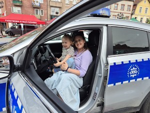 policjanci w czasie spotkań profilaktycznych