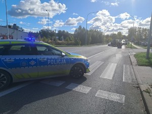 miejsce tragicznego wypadku drogowego na ul. Warszawskiej