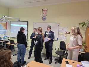 spotkanie dzielnicowej-mamy w SP Galiny