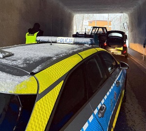 miejsce kolizji drogowej