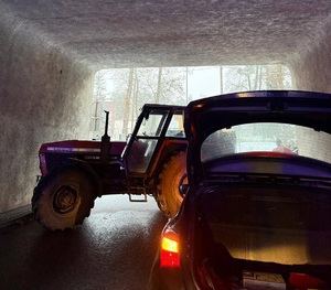 miejsce kolizji drogowej