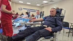 akcja krwiodawcza w komendzie