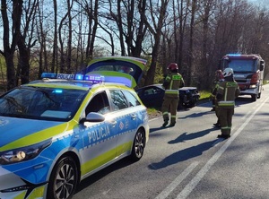 miejsce kolizji drogowej